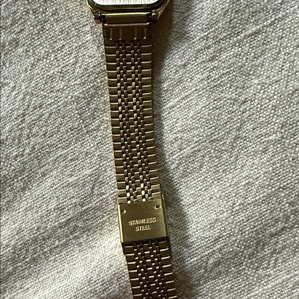 Anne Klein Gold Rectangular Watch - image 8